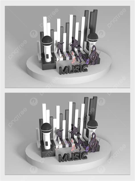 พื้นหลังเทศกาลดนตรีสามมิติประติมากรรม ภาพวอลล์เปเปอร์สำหรับดาวน์โหลดฟรี Pngtree