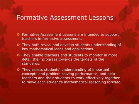 Ppt Formative Assessment Lessons Powerpoint Presentation Free