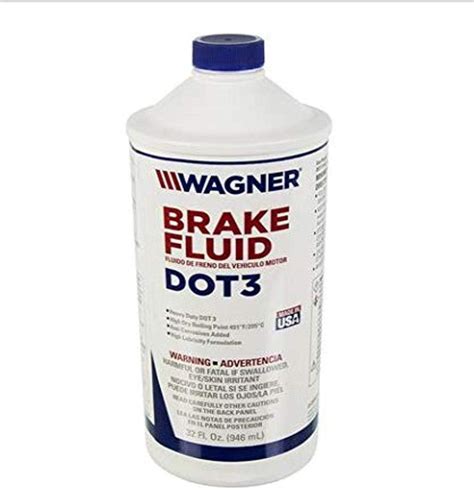 Wagner DOT 3 21B Brake Fluid 32 Oz 946 Ml Amazon Co Uk Automotive