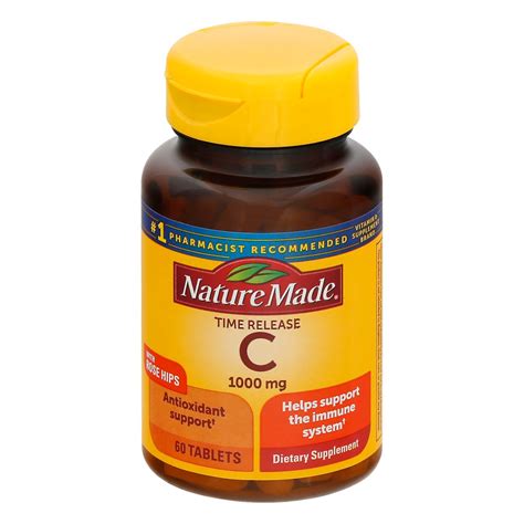 Nature Made Vitamin C Mg Tablets Shop Vitamins A Z At H E B