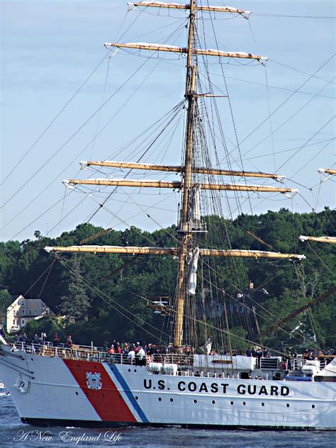 A New England Life Us Coast Guard Eagle Tall Ship