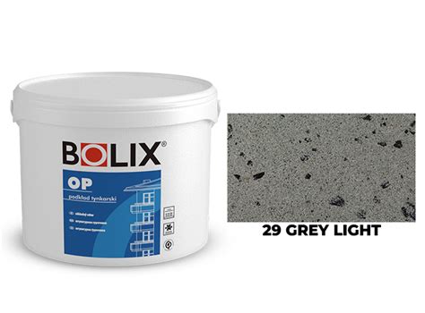 BOLIX OP Podkład tynkarski 10kg Grey Light 29 Rab Dom