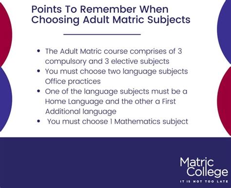 Adult Matric Senior Certificate Amended Ppt