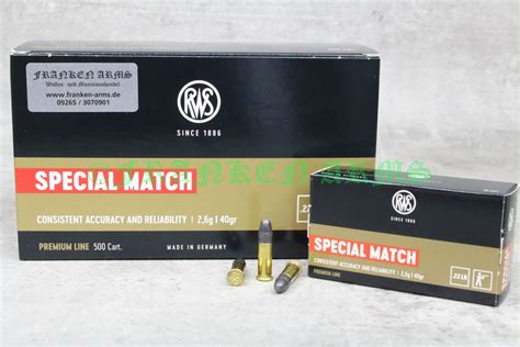 Franken Arms Waffen Und Munitionshandel Rws Special Match St Ck