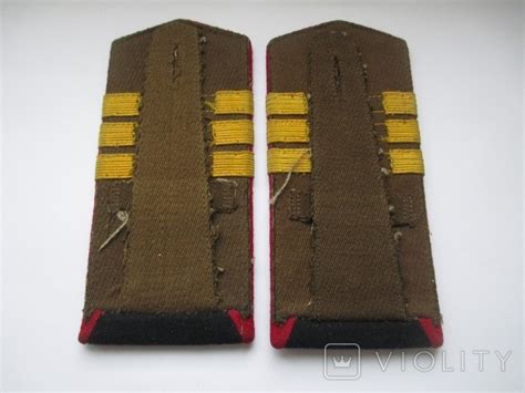 Погоны автомобильных войск СССР образца 1943 года. (106486797) - купити ...