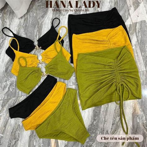 Bikini 2 Mảnh Nữ Giá Tốt Đồ Bơi Đồ Tắm Đẹp Hana Lady