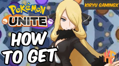 How To Get Cynthias Outfit In Pokemon Unite Youtube