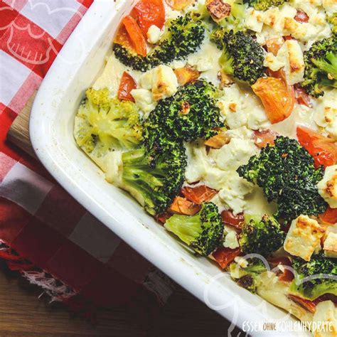 Brokkoli Feta Auflauf Essen Ohne Kohlenhydrate