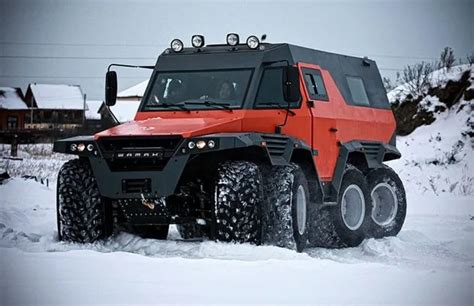 See The Biggest Suv Ever 8 Wheels Shaman All Terrain Vehicle Photos