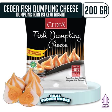 Jual Cedea Fish Dumpling Cheese Dumpling Ikan Isi Keju Shopee Indonesia