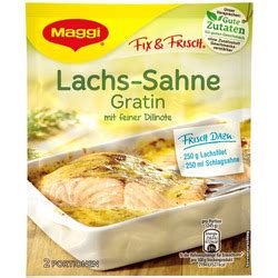 Maggi Fix Frisch Lachs Sahne Gratin G Codecheck Info