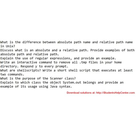 What Is The Difference Between Absolute Path Name And Relative Path