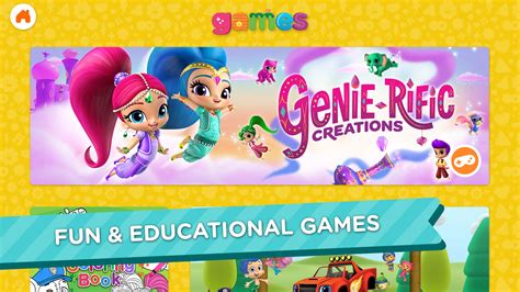 Nick Jr Shows And Games Appstore For Android