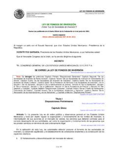 Ley de Fondos de Inversión ley de fondos de inversi 243 n pdf PDF4PRO