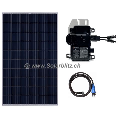 400W Plug Play Solaranlage Solarblitz Switzerland Photovoltaikanlagen