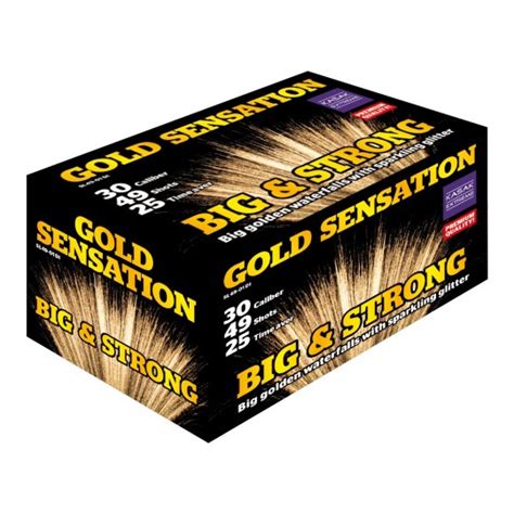 Wyrzutnia Gaoo GOLD SENSATION BIG STRONG SL49 01DI 49 strzałów