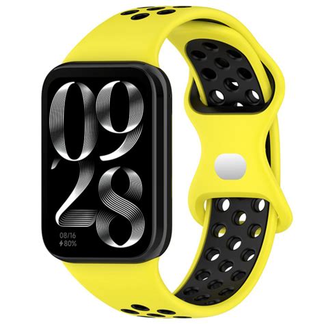 Характеристики Двухцветный силиконовый ремешок для Xiaomi Mi Band 8 Pro ...
