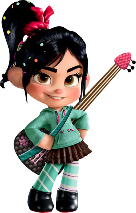 Vanellope and her Guitar - Wreck-It Ralph Fan Art (37195717) - Fanpop