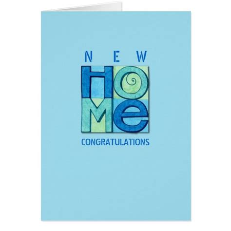 New Home Congratulations Card | Zazzle