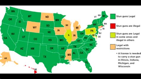 Stun Gun Laws by State: What You Need to Know – GuardDogSecurity