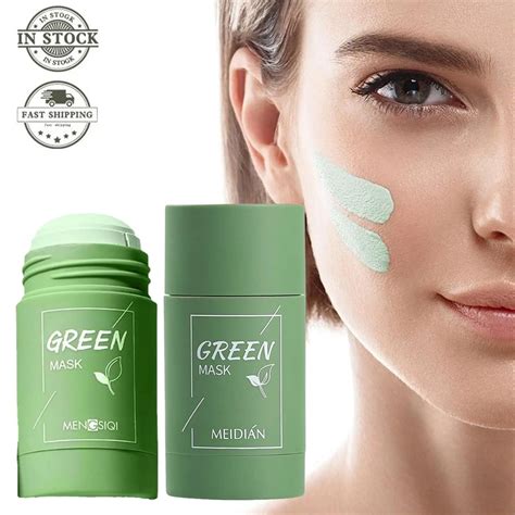 Meidian Masque Au Th Vert Hydratant Nettoyage En Profondeur Contr Le D