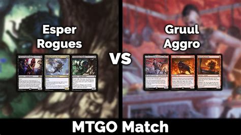 MTG Modern Esper Rogues Vs Gruul Aggro Magic The Gathering Gameplay