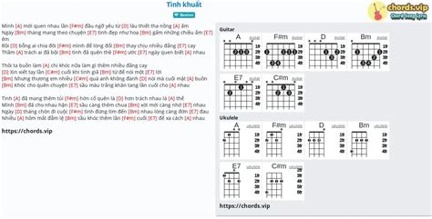 Chord Tình Khuất Tab Song Lyric Sheet Guitar Ukulele Chords Vip