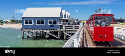 Stocker Preston Express Electric Jetty Train On The Busselton Jetty The