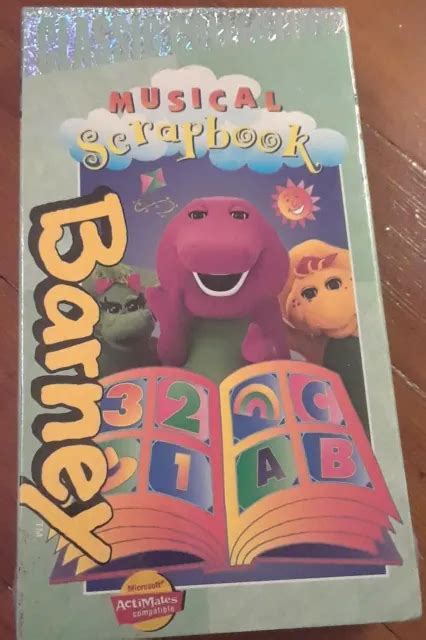 Barney Barneys Musical Scrapbook Vhs Classic Collection