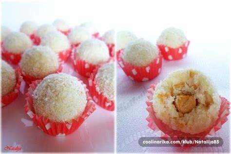 Raffaello na moj način Recipe No cook desserts Cake baking recipes