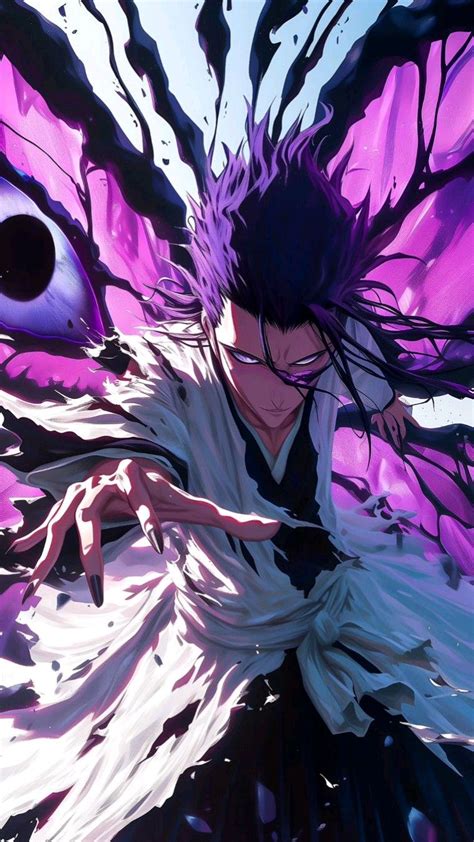 Sōsuke Aizen | Cool anime backgrounds, Anime artwork, Anime art beautiful
