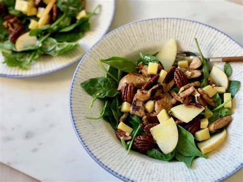 Ensalada De Pollo Y Manzana Con Nueces Receta Ekilu