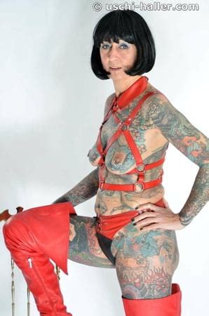 Photo Shoot With Full Body Tattooed MILF Cleo 100 Pics XHamster