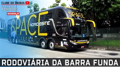 Movimentação de Ônibus Entrada na Rodoviária da Barra Funda SP