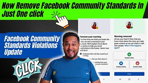 Remove Facebook Community Standards Violation In Just One Click