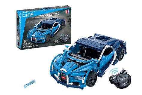 CaDa Klemmbausteine Rennwagen RC Set RTR Mit Fernsteuerung Und