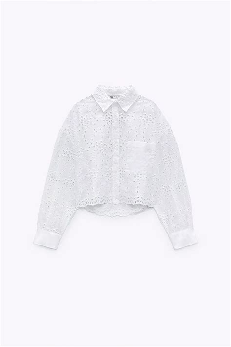 Cutwork Embroidery Shirt Embroidery Top Outfits Fashion Outfits