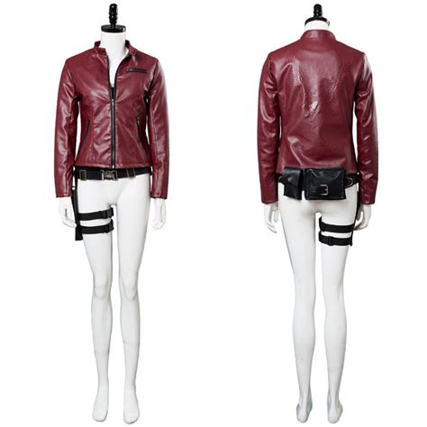 Video Game Resident Evil 2 Remake Claire Redfield Jacket Cosplay ...