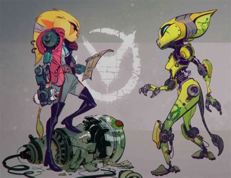 Rivet Ratchet And Clank Wiki Fandom Character Design Character Art Rivet