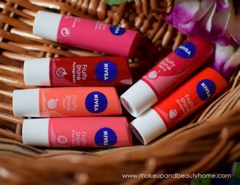 All Nivea Fruity Shine Lip Balms Shades Photos And First Impressions