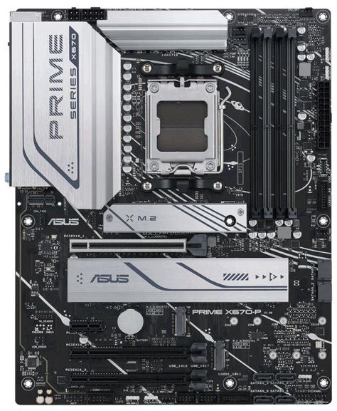 MB ASUS Prime X670-P-CSM AM5 ATX DDR5 7600+MHz 3xM.2 2.5Gb LAN Type-C ...