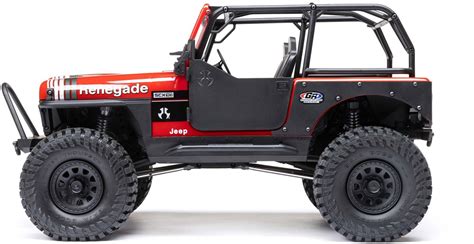 Axial 1 10 SCX10 III Jeep CJ 7 4WD Brushed RTR Red Axial 03008T1