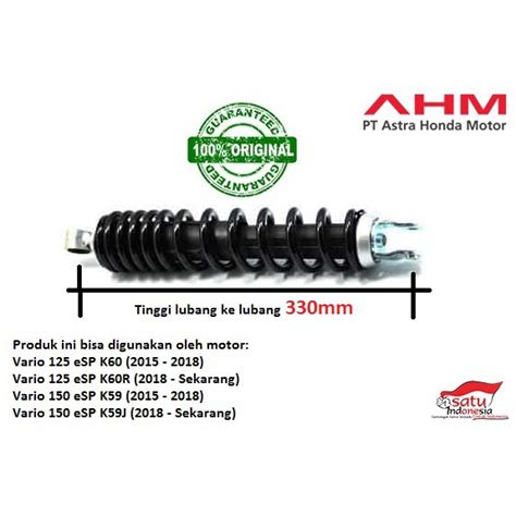 Jual Shockbreaker Shock Belakang Honda Vario Esp Asli Ori Ahm