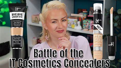 NEW IT Cosmetics Bye Bye Dark Spots Concealer Vs Bye Bye Under Eye