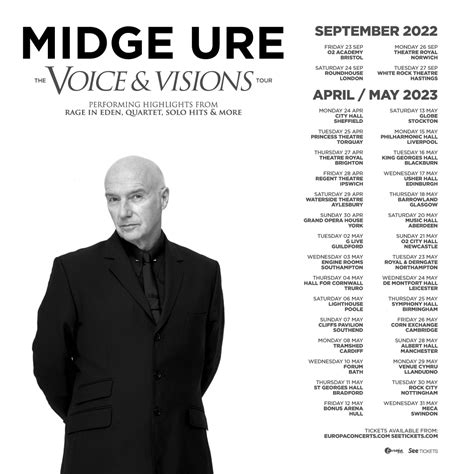 MIDGE URE The Official Website