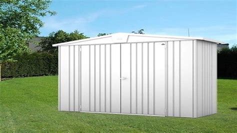 Apex Heavy Duty Metal Garden Sheds 8 X 3ft Homegenies