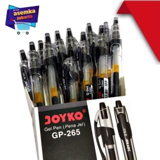 Jual Gel Pen Pulpen Pena Joyko GP 265 Q Gel 0 5 Mm 12pcs Shopee Indonesia