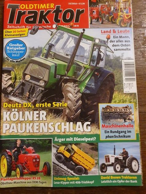 Oldtimer Traktor Deutz Dx Unimog David Brown Kaufen Auf