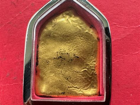 Rare Amulet B E 2510 Phra Somdej Holy Powder Amulet With Beautiful