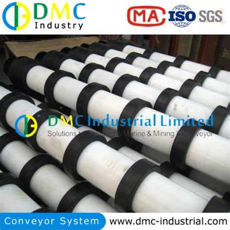 Comb Roller Impact Return Rubber Disc Pu Stainless Conveyor Spare Parts